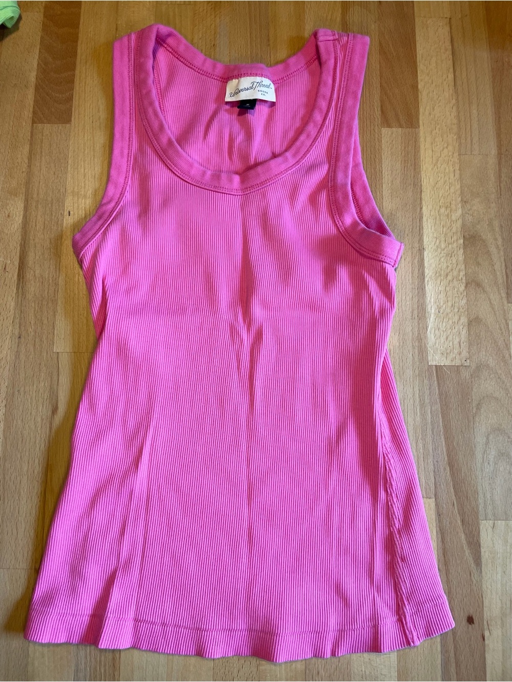 a new day Ribbed Tank Tops in Hot Pink and Lime Green - Picture 4 of 5